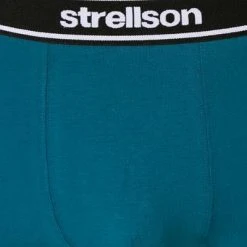Strellson Shorts 3er Pack 531444/704 Trunks, Baumwoll-Stretch, Petrol-khaki, Grün-olive-türkis -MR Wasch Geschaft 366771 norm5