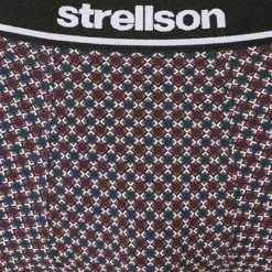 Strellson Shorts 3er Pack 531440/754 Trunks, Baumwoll-Stretch, Navy-weiß gemustert, Weiß-navy-multicolor -MR Wasch Geschaft 366772 norm4