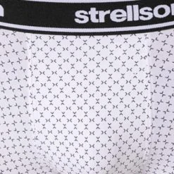 Strellson Shorts 3er Pack 531424/701 Trunks, Baumwoll-Stretch, Weiß gemustert, Weiß-schwarz-multicolor -MR Wasch Geschaft 366774 norm5