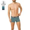 Strellson Shorts 3er Pack 531432/702 Trunks, Baumwoll-Stretch, Navy-petrol gemustert, Petrol-navy