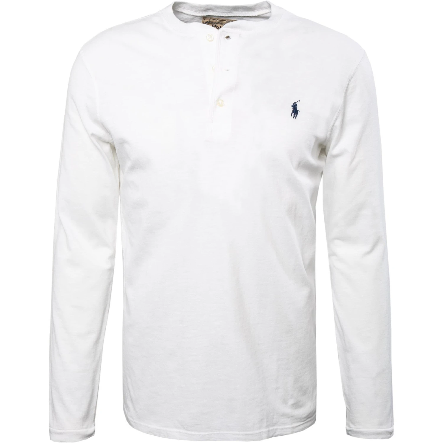 Polo Ralph Lauren Longsleeve 710790058/002 Baumwolle, Weiß meliert, Weiß 1 Polo Ralph Lauren Longsleeve 710790058/002 Baumwolle, Weiß meliert, Weiß