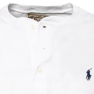 Polo Ralph Lauren Longsleeve 710790058/002 Baumwolle, Weiß meliert, Weiß 3 Polo Ralph Lauren Longsleeve 710790058/002 Baumwolle, Weiß meliert, Weiß – Bild 3