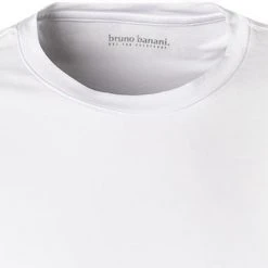 bruno banani Shirt Infinity 2206-2162/0001 T-Shirt, Baumwolle-Modal, Weiß -MR Wasch Geschaft 367371 norm2