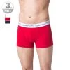 Gant Trunks 3er Pack 900003003/105 Baumwoll-Stretch, Rot-weiß-navy, Weiß-dunkelblau-rot