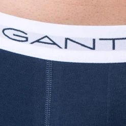 Gant Trunks 3er Pack 900003003/105 Baumwoll-Stretch, Rot-weiß-navy, Weiß-dunkelblau-rot -MR Wasch Geschaft 367695 norm6