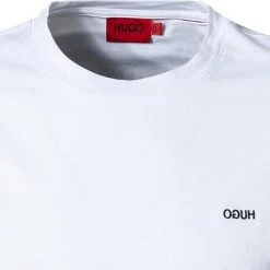 HUGO Longsleeve Derol 50447977/100 Baumwolle, Weiß 6 HUGO Longsleeve Derol 50447977/100 Baumwolle, Weiß -MR Wasch Geschaft 367952 norm2