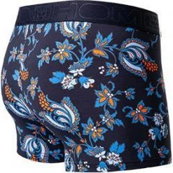 HOM Boxer Briefs Morgiou 402124/P0RA Trunks, Mikrofaser, Blau-orange, Marine -MR Wasch Geschaft 369904 norm3