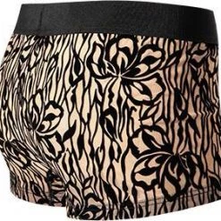 HOM Trunk Adonis 402049/J004 Mikrofaser-Stretch semitransparent, Beige-schwarz, Gemustert, Schwarz -MR Wasch Geschaft 369908 norm3