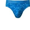 HOM Mini Briefs HO1 Vauban 402110/I0BI Slip, Baumwolle-Modal, Capriblau gemustert, Blau