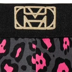 HOM Trunk Dionysos 402150/P284 Mikrofaser-Stretch, Anthrazit-pink gemustert, Dunkelgrau -MR Wasch Geschaft 369914 norm2