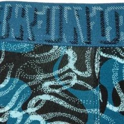 bruno banani Shorts 2er Pack 2201-2283/4234 Trunks, Baumwoll-Stretch, Petrol-schwarz gemustert, Imperialblau-schwarz -MR Wasch Geschaft 370121 norm4