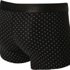 HOM Boxer Briefs Max 401914/I004 Trunk, Mikrofaser, Schwarz gemustert , Schwarz -MR Wasch Geschaft 370416 norm2