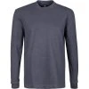 Strellson T-Shirt Leo 30028501/401 Longsleeve, Baumwolle, Graublau, Nachtblau