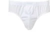 Ermenegildo Zegna Midi Brief N2L61007/100 Slip, Baumwoll-Stretch, Weiß
