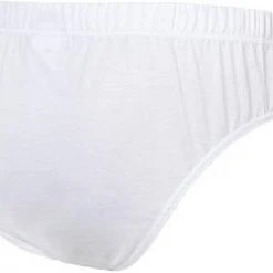 Ermenegildo Zegna Midi Brief N2L61007/100 Slip, Baumwoll-Stretch, Weiß -MR Wasch Geschaft 370951 norm3