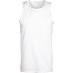 Ermenegildo Zegna Filoscozia Tank N2D00007/100 Tanktop, Baumwolle, Weiß