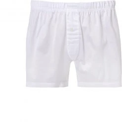 Ermenegildo Zegna Filoscozia Boxer N2LC7007/100 Boxershorts, Baumwolle, Weiß