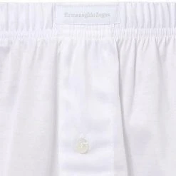 Ermenegildo Zegna Filoscozia Boxer N2LC7007/100 Boxershorts, Baumwolle, Weiß -MR Wasch Geschaft 370956 norm2
