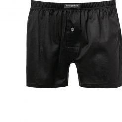 Ermenegildo Zegna Filoscozia Boxer N2LC7007/001 Boxershorts, Baumwolle, Schwarz