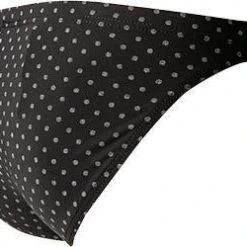 HOM Comfort Micro Briefs Max 401912/I004 Slip, Mikrofaser-Stretch, Schwarz-weiß gemustert, Schwarz -MR Wasch Geschaft 371018 norm2