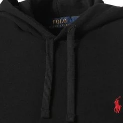 Polo Ralph Lauren Kapuzenlongsleeve 710842628/008 Baumwolle, Schwarz -MR Wasch Geschaft 371823 norm2
