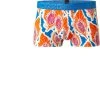 HOM Boxer Briefs Sormiou 402120/P0JX Trunk, Baumwoll-Stretch, Orange gemustert, Orange