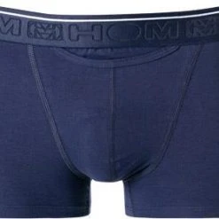 HOM Boxer Briefs HO1 Dominique 402136/D012 Trunks, Baumwoll-Stretch, Marineblau gemustert, Marine -MR Wasch Geschaft 371829 norm2