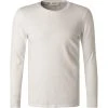 American Vintage T-Shirt MBYSA18/blanc Longsleeve, Baumwolle, Weiß meliert