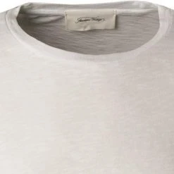 American Vintage T-Shirt MBYSA18/blanc Longsleeve, Baumwolle, Weiß meliert -MR Wasch Geschaft 371931 norm2