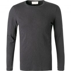 American Vintage T-Shirt MBYSA18/navy Longsleeve, Baumwolle, Navy meliert