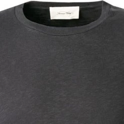 American Vintage T-Shirt MBYSA18/navy Longsleeve, Baumwolle, Navy meliert -MR Wasch Geschaft 371932 norm2