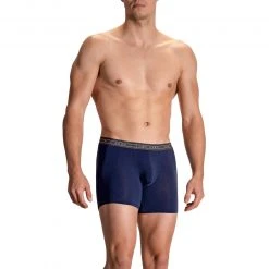 Olaf Benz PEARL2100 Boxerpants 130311/4603 Trunk, Baumwoll-Stretch, Dunkelblau