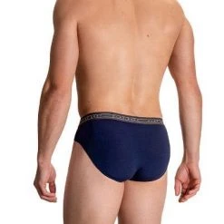 Olaf Benz PEARL2100 Sportbrief 130313/4603 Slip, Baumwoll-Stretch, Dunkelblau -MR Wasch Geschaft 372063 norm2