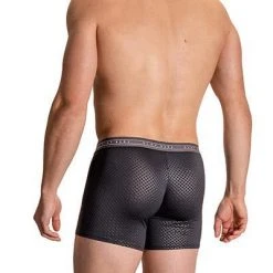 Olaf Benz RED2109 Boxerpants 108840/8000 Trunk, Mikrofaser, Schwarz gemustert, Schwarz -MR Wasch Geschaft 372083 norm2