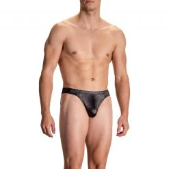Olaf Benz RED2113 Brazilbrief 108881/8000 Slip, Mikrofaser, Schwarz