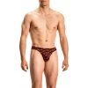 Olaf Benz RED2116 Brazilbrief 108893/9383 Slip, Baumwoll-Stretch, Rot-schwarz gemustert, Rot-schwarz