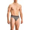 Olaf Benz RED2117 Sportbrief 108902/8010 Slip, Mikrofaser, Schwarz gemustert, Schwarz-weiß