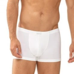 Mey THINK Shorty 71021/101 Trunk, Bio Baumwoll-Stretch, Weiß