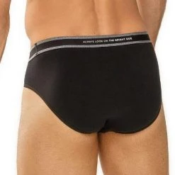 Mey THINK Jazz-Pants 71141/123 Slip, Bio Baumwoll-Stretch, Schwarz -MR Wasch Geschaft 372551 norm2