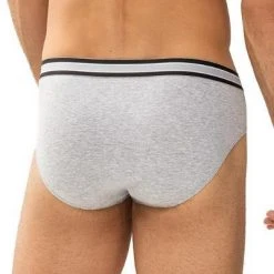 Mey THINK Jazz-Pants 71141/620 Slip, Bio Baumwoll-Stretch, Hellgrau meliert, Hellgrau -MR Wasch Geschaft 372552 norm2