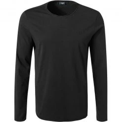 JOOP! T-Shirt Charles 30021900/001 Longsleeve, Baumwolle, Schwarz