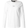 BOSS Longsleeve TChark 50462807/100 Baumwolle, Weiß
