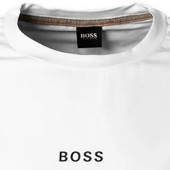 BOSS Longsleeve TChark 50462807/100 Baumwolle, Weiß -MR Wasch Geschaft 372787 norm2