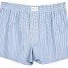 Novila Shorts 8580/55/202 Boxershorts, Baumwolle, Hellblau-weiß kariert, Hellblau kariert