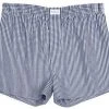 Novila Shorts 8580/55/204 Boxershorts, Baumwolle, Marine-weiß kariert, Marine kariert