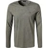 JOOP! Longsleeve Carlos 30021901/302 Modern Fit, Baumwolle, Khaki meliert, Khaki