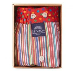 MC ALSON Boxer-Shorts 4410/multicolor Boxershorts, Baumwolle, Multicolor gestreift -MR Wasch Geschaft 373072 norm3