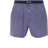 MC ALSON Boxer-Shorts 4437/navy Boxershorts, Baumwolle, Navy-weiß gemustert