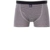 MC ALSON Jersey Boxer-Shorts J0201/blau-grau Trunk, Baumwoll-Jersey, Grau-blau gestreift