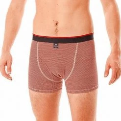 MC ALSON Jersey Boxer-Shorts J0205/rot-blau Trunk, Baumwoll-Jersey, Rot-blau gestreift -MR Wasch Geschaft 373099 norm2